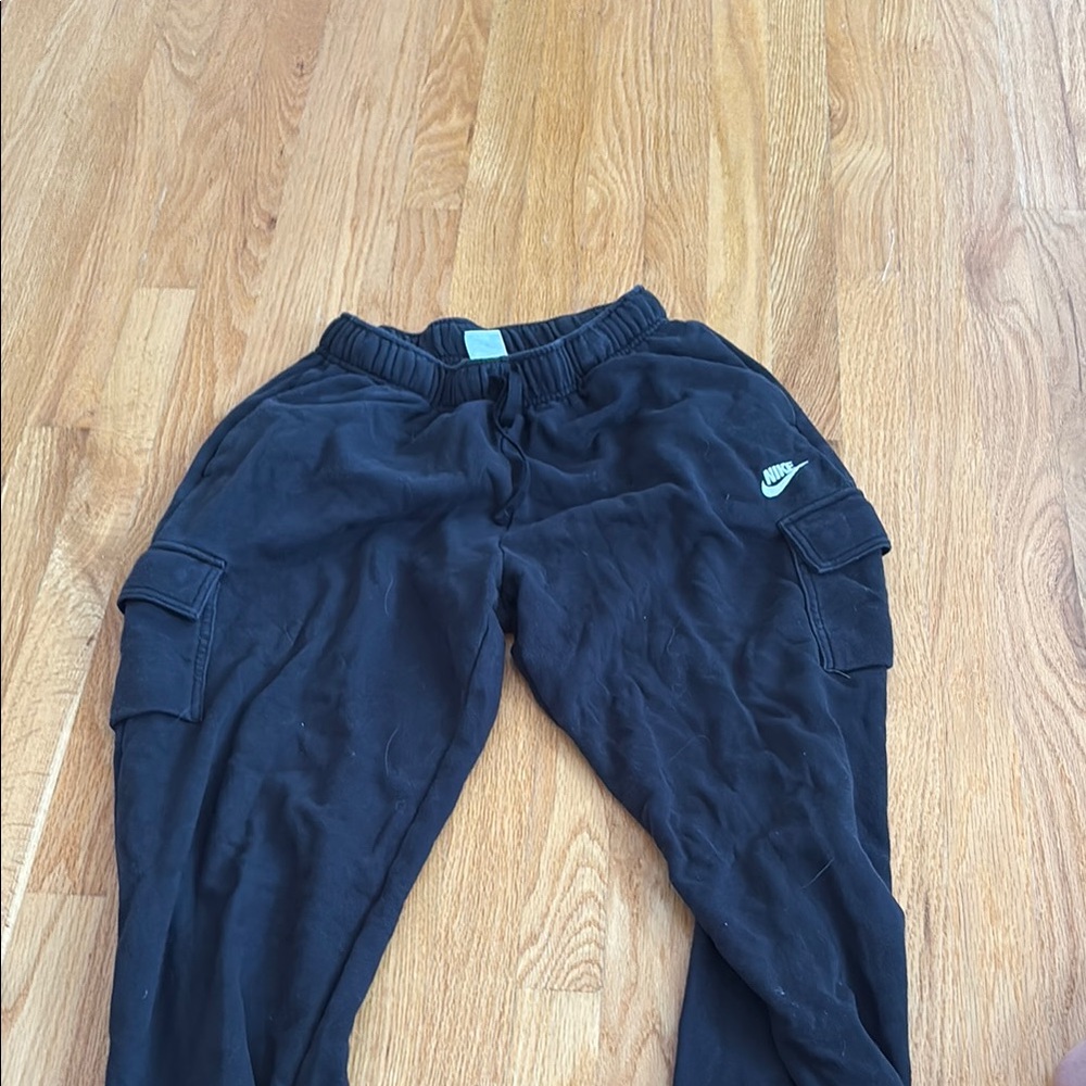 Nike Black Cargo Pants with Pockets